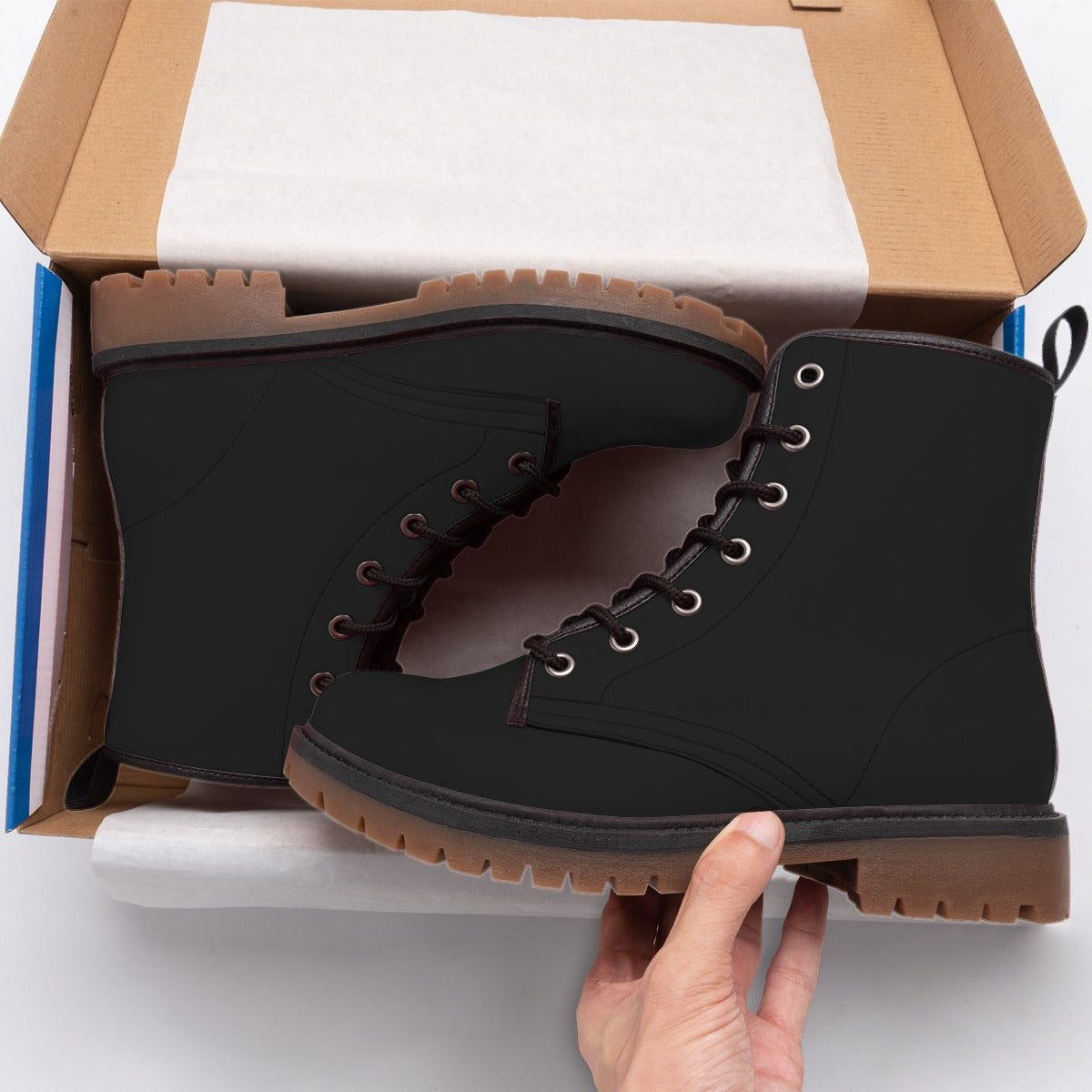 Turquoise Empty Boots
