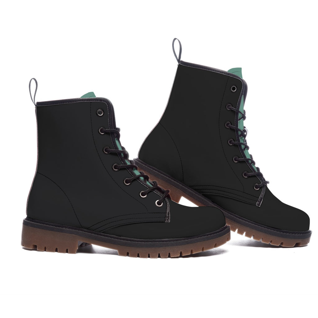 Turquoise Empty Boots